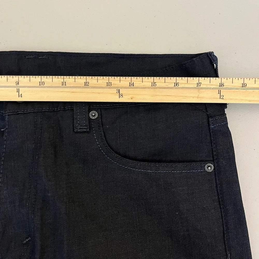 Levis 591 Low Skinny Jeans Mens 34x32 Dark Wash Stretch Denim 05591-XXXX New